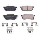 Power Stop 88-91 Honda CRX Front Z17 Evolution Ceramic Brake Pads w/Hardware thumbnail 2