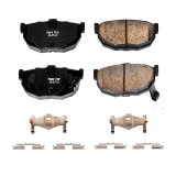 Power Stop 94-06 Hyundai Elantra Rear Z17 Evolution Ceramic Brake Pads w/Hardware thumbnail 6