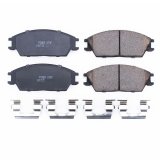 Power Stop 95-05 Hyundai Accent Front Z17 Evolution Ceramic Brake Pads w/Hardware thumbnail 2