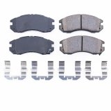Power Stop 93-96 Subaru Impreza Front Z17 Evolution Ceramic Brake Pads w/Hardware thumbnail 1