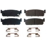 Power Stop 93-97 Infiniti J30 Rear Z17 Evolution Ceramic Brake Pads w/Hardware thumbnail 2