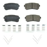 Power Stop 18-19 Hyundai Kona Rear Z17 Evolution Ceramic Brake Pads w/Hardware thumbnail 2
