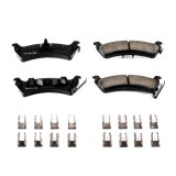Power Stop 94-98 Jeep Grand Cherokee Rear Z17 Evolution Ceramic Brake Pads w/Hardware thumbnail 8