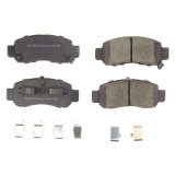 Power Stop 00-06 Honda Insight Front Z17 Evolution Ceramic Brake Pads w/Hardware thumbnail 1