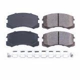 Power Stop 02-07 Mitsubishi Lancer Front Z17 Evolution Ceramic Brake Pads w/Hardware thumbnail 2