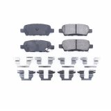 Power Stop 2013 Infiniti EX37 Rear Z17 Evolution Ceramic Brake Pads w/Hardware thumbnail 6