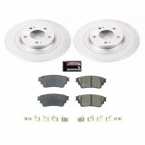 Power Stop 2018 Mitsubishi Eclipse Cross Rear Z17 Evolution Geomet Coated Brake Kit thumbnail 1