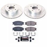 Power Stop 03-05 Hyundai Accent Front Z23 Evolution Sport Brake Kit thumbnail 1