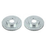 Power Stop 18-19 Nissan Kicks Front Evolution Drilled & Slotted Rotors - Pair thumbnail 1