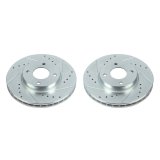 Power Stop 18-19 Nissan Kicks Front Evolution Drilled & Slotted Rotors - Pair thumbnail 2