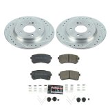 Power Stop 18-19 Hyundai Kona Rear Z23 Evolution Sport Brake Kit thumbnail 1