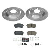 Power Stop 18-19 Hyundai Kona Rear Z23 Evolution Sport Brake Kit thumbnail 1