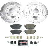 Power Stop 2018 Mitsubishi Eclipse Cross Rear Z23 Evolution Sport Brake Kit thumbnail 1