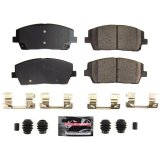 Power Stop 20-21 Hyundai Palisade Front Z23 Evolution Sport Brake Pads w/Hardware thumbnail 1