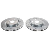 Power Stop 19-21 Subaru Forester Front Evolution Drilled & Slotted Rotors - Pair thumbnail 1