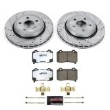 Power Stop 18-21 Jeep Grand Cherokee Rear Z26 Street Brake Kit thumbnail 1