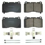 Power Stop 17-21 Honda Civic Front Z17 Evo Ceramic Brake Pads w/Hardware thumbnail 1