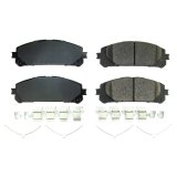 Power Stop 20-21 Toyota Highlander Front Z17 Evo Ceramic Brake Pads w/Hardware thumbnail 1
