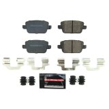 Power Stop 08-12 Land Rover LR2 Rear Z23 Evo Sport Brake Pads w/Hardware thumbnail 1