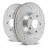 Power Stop 18-20 Kia Stinger Rear Evolution Drilled & Slotted Rotor - Pair thumbnail 5