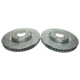Power Stop 21-22 Kia Sorento Front Drilled & Slotted Rotor (Pair) thumbnail 1