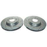 Power Stop 21-22 Kia K5 Front Drilled & Slotted Rotor (Pair) thumbnail 1