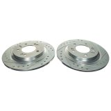 Power Stop 21-22 Kia K5 Rear Drilled & Slotted Rotor (Pair) thumbnail 1