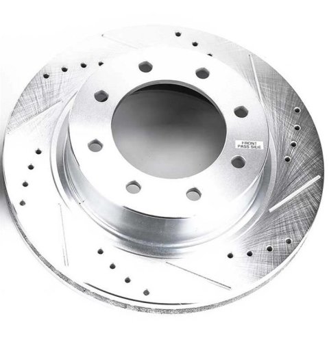 Power Stop 12-21 Nissan NV3500 Front Right Evolution Drilled & Slotted Rotor