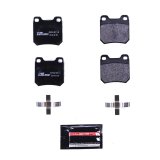 Power Stop 97-98 Saab 900 Euro-Stop ECE-R90 Rear Brake Pads thumbnail 1