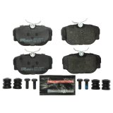 Power Stop 99-04 Land Rover Discovery Euro-Stop ECE-R90 Front or Rear Brake Pads thumbnail 1