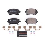 Power Stop 07-11 Audi S6 Euro-Stop ECE-R90 Rear Brake Pads thumbnail 1