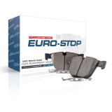 Power Stop 10-14 Volvo XC90 Euro-Stop ECE-R90 Front Brake Pads thumbnail 5
