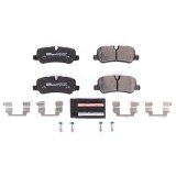 Power Stop 06-13 Land Rover Range Rover Sport Euro-Stop ECE-R90 Rear Brake Pads thumbnail 1