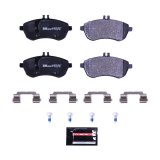 Power Stop 12-15 Mercedes-Benz SLK250 Euro-Stop ECE-R90 Front Brake Pads thumbnail 1