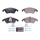 Power Stop 12-16 Mercedes-Benz SLK350 Euro-Stop ECE-R90 Front Brake Pads thumbnail 1