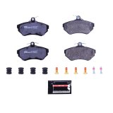 Power Stop 90-94 Volkswagen Passat Euro-Stop ECE-R90 Front Brake Pads thumbnail 1