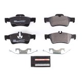 Power Stop 07-12 Mercedes-Benz SL550 Euro-Stop ECE-R90 Rear Brake Pads thumbnail 1