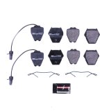 Power Stop 13-16 Audi allroad Euro-Stop ECE-R90 Rear Brake Pads thumbnail 1