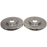 Power Stop 18-21 Volvo XC60 Front Drilled & Slotted Rotor (Pair) thumbnail 1