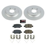 Power Stop 2021 Kia Seltos Front & Rear Z17 Coated Brake Kit thumbnail 8