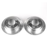 Power Stop 06-09 Nissan Patrol (Middle East Market) Front/Rear Drilled & Slotted Rotor (Pair) thumbnail 1