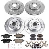 Power Stop 12-15 Land Rover Range Rover Evoque Front & Rear Z23 Evolution Brake Kit thumbnail 1