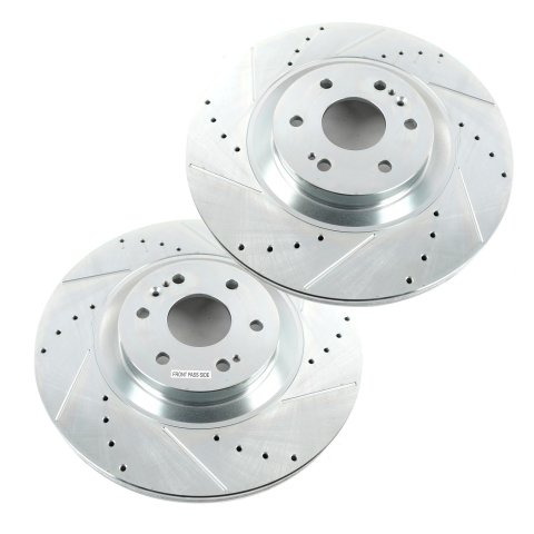Power Stop 21-22 Chevrolet Tahoe Front Right Drilled & Slotted Rotor