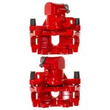 Power Stop 06-10 Mazda 5 Rear Red Caliper w/Bracket - Pair thumbnail 4