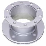 PowerStop Evolution GEOMET Coated Rotors for 2003-2009 C6500 KODIAK, TOPKICK - AR84109EVC Brake Rotor, Coated, Solid Surface, Iron, Geomet Coated, 15.40 in. O.D., Rear, Chevrolet, GMC, Each thumbnail 1
