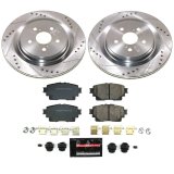 Power Stop 20-22 Toyota Highlander Rear Z23 Evolution Brake Kit thumbnail 1