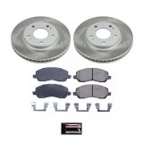 Power Stop 03-04 Mitsubishi Outlander Front Semi-Coated Rotor Kit thumbnail 1