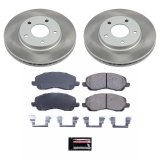 Power Stop 08-17 Mitsubishi Lancer Front Semi-Coated Rotor Kit thumbnail 1