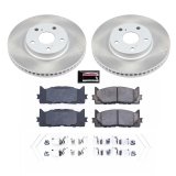 Power Stop 07-17 Toyota Camry Front Semi-Coated Rotor Kit thumbnail 1