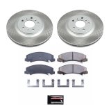 Power Stop 14-16 Chevrolet Impala Limited Front Semi-Coated Rotor Kit thumbnail 1